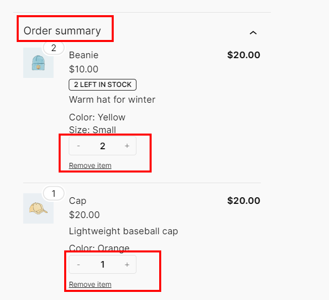 CQOCP Block Settings